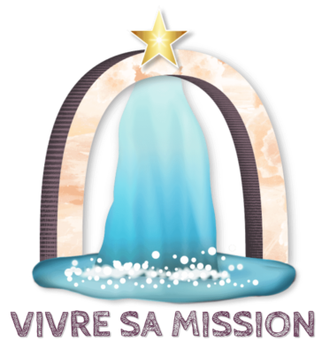 Logo Vivre sa mission texte dessous